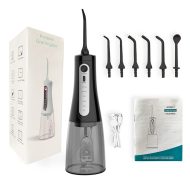 Büyük 350 ml su deposu, diş ipi ağız duşu ile beş çalışma modu 7