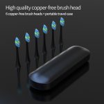 Akıllı Zamanlayıcı ile Hızlı Şarjlı Özel USB Şarj Edilebilir Sonic Diş Fırçası tutucu ile