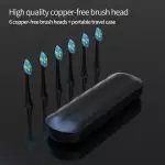 Akıllı Zamanlayıcı ile Hızlı Şarjlı Özel USB Şarj Edilebilir Sonic Diş Fırçası tutucu ile